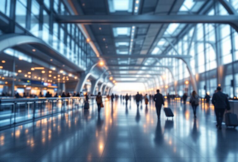 Vista panoramica del Aeropuerto Barcelona-El Prat