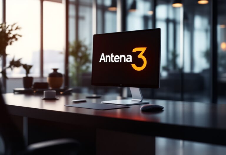 Logo di Antena 3 per il 35° anniversario