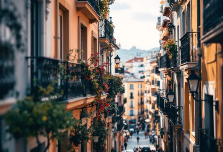 Grafico che mostra l'aumento dei prezzi hotel in Spagna