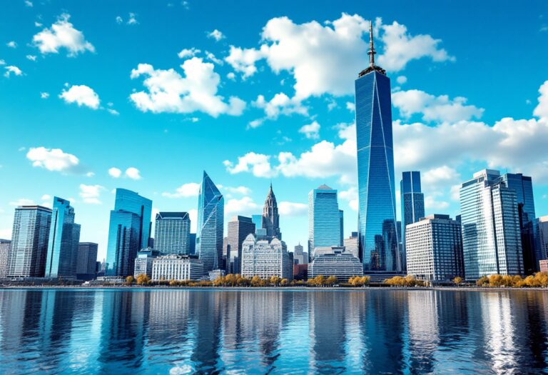 Grafico della borsa di New York in crescita dopo risultati bancari