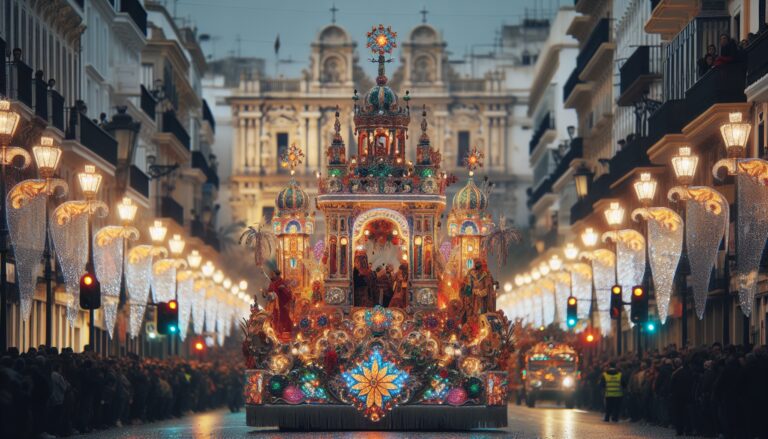 Cabalgata de Reyes Magos afectada por mal tiempo en Andalucía