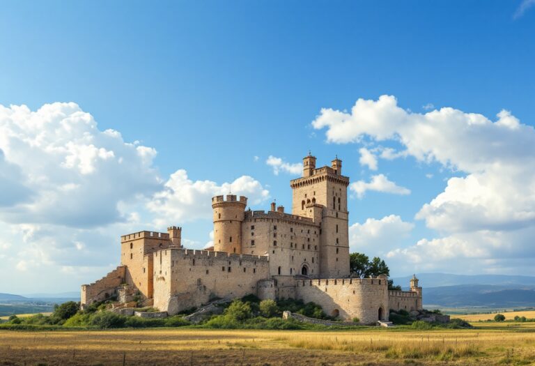 Vista del castillo de Maqueda, símbolo de intentos de venta