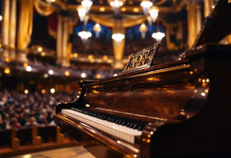 Orquesta en el Musikverein durante el Concierto de Año Nuevo