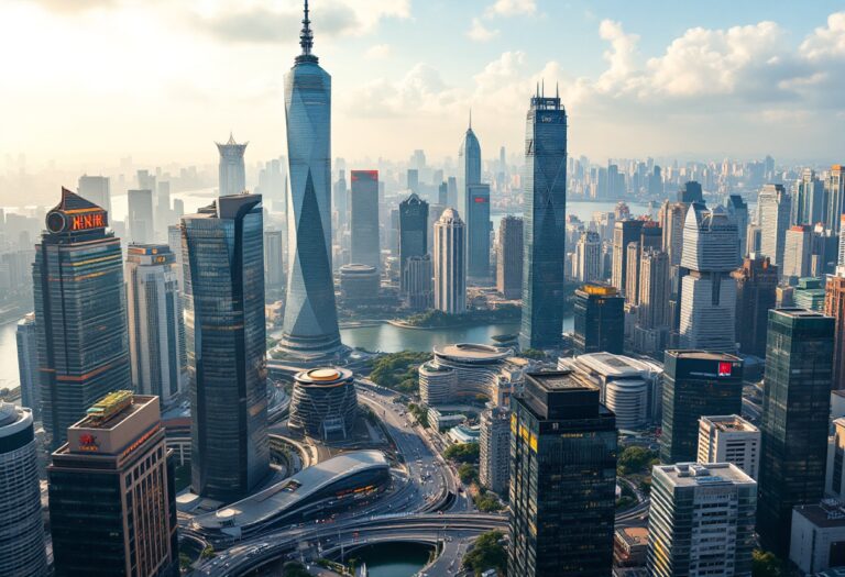 Grafico che mostra il crescita economica della Cina nel 2024