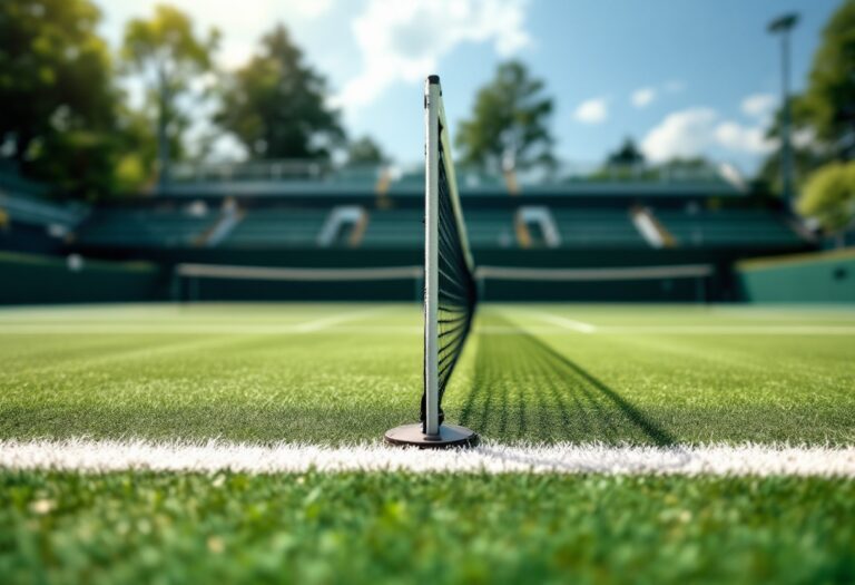 Novak Djokovic durante un match prima del ritiro per infortunio