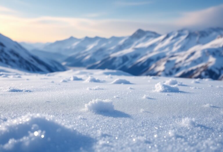 Immagine del festival Polar Sound Occident nella neve