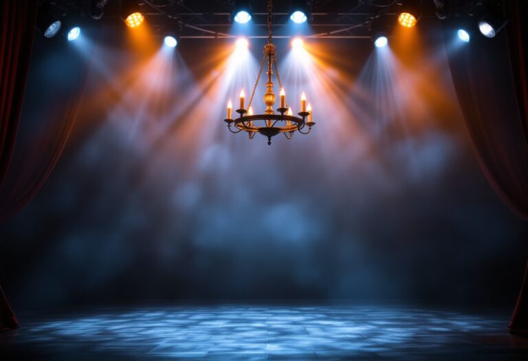 Ima Sanchís sul palco durante il suo ritorno al teatro