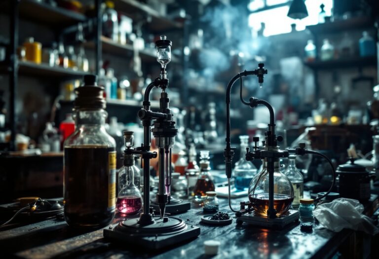 Operativo policial contra laboratorios de drogas en Madrid
