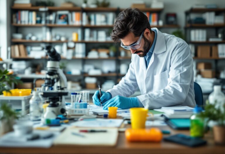 Ritratto di Manuel Elkin Patarroyo, scienziato colombiano