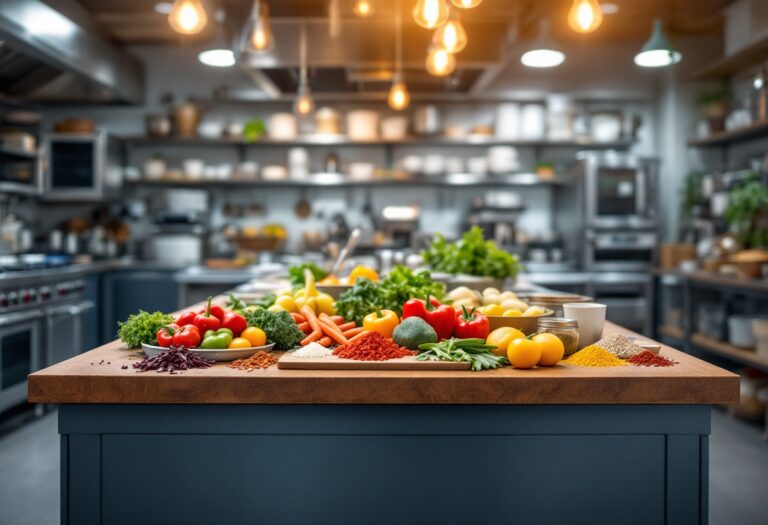 Concorrenti in azione durante Next Level Chef su Telecinco