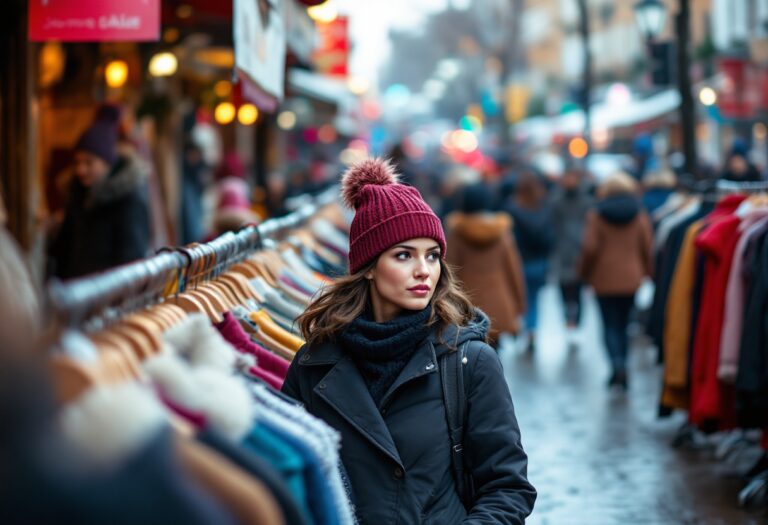 Abbigliamento in saldo a gennaio con sconti eccezionali