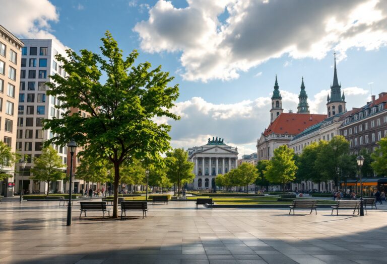 Grafico sulla polarizzazione politica in Germania