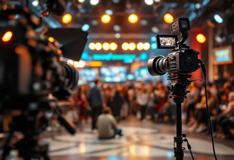 Quevedo y Rappel en un programa de televisión español