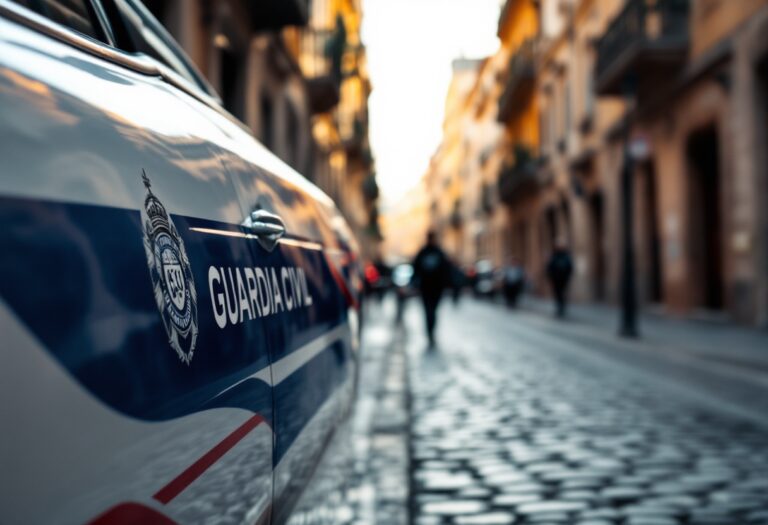 Abogada recuperando su ordenador robado en Madrid