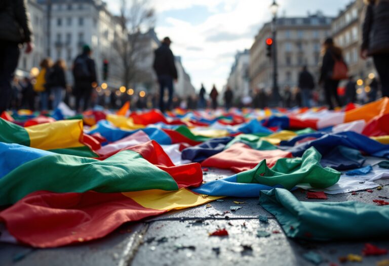 Scontri tra Aliança Catalana e manifestanti a Barcelona