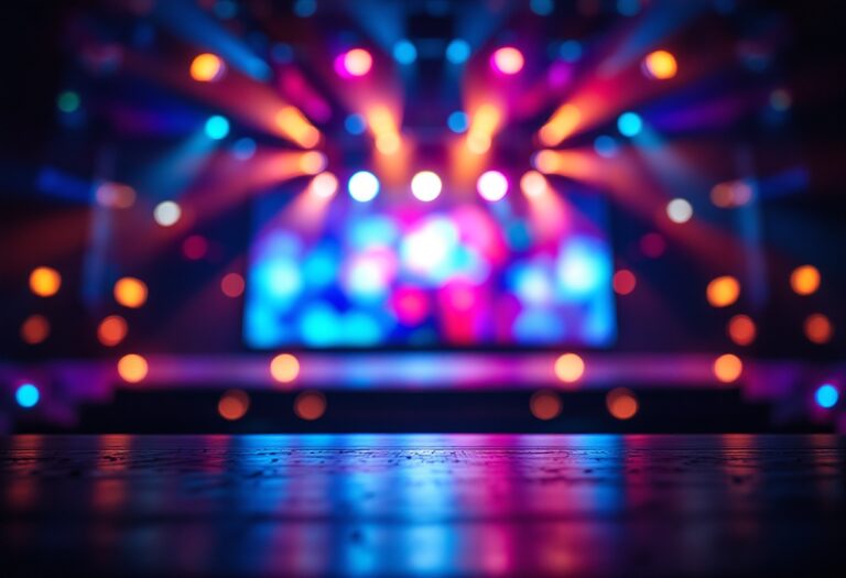 Alessia Marcuzzi sul palco di Sanremo 2025
