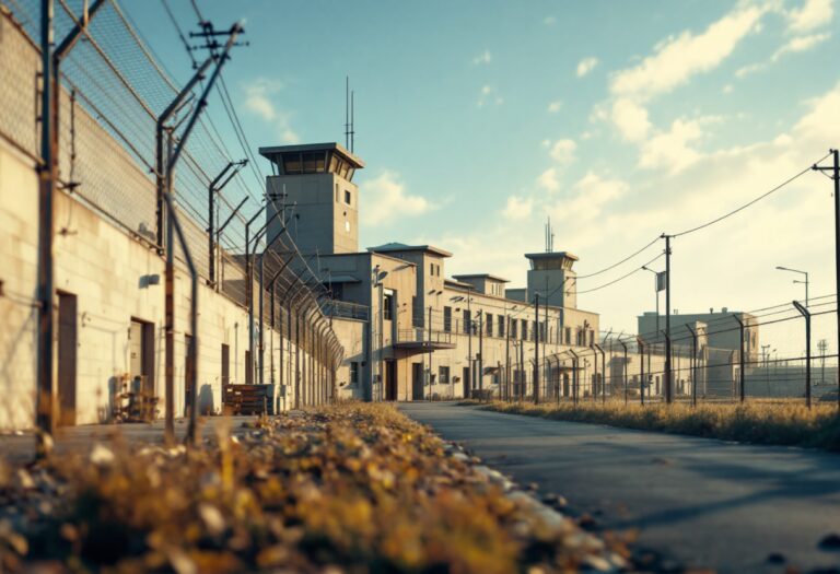 Immagine del Centro di Confinamento del Terrorismo