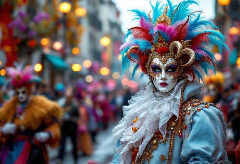 Chirigota Abre los Ojos durante la actuación en el Falla