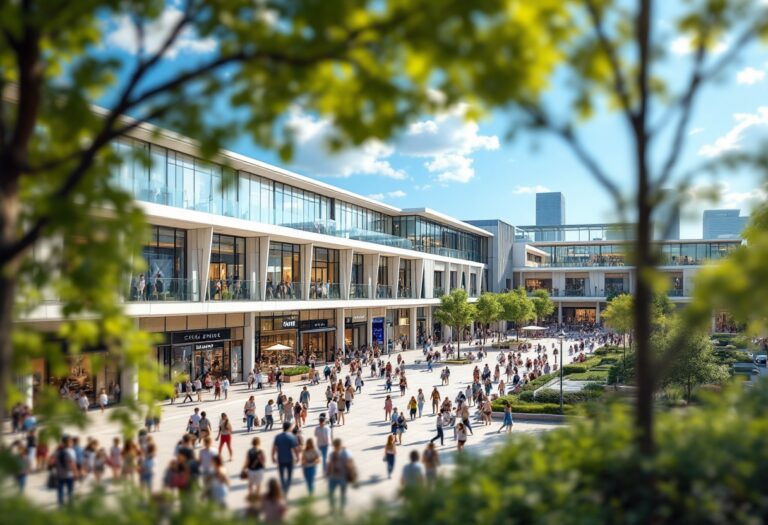 Vista del centro commerciale Espai Gironès a Girona