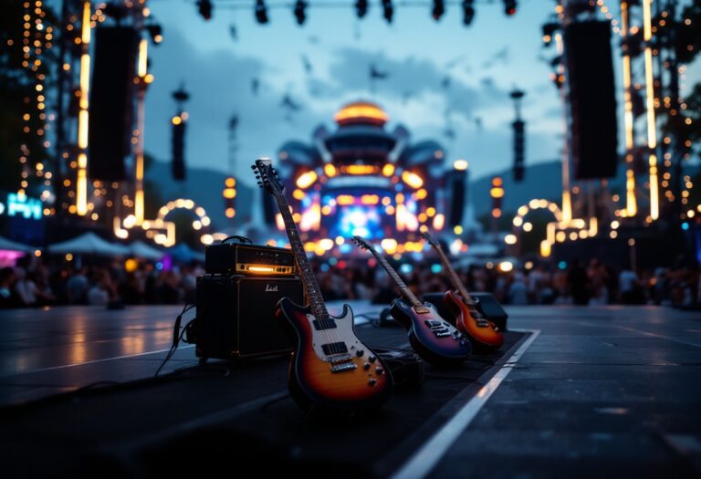 Duran Duran in performance al Festival di Sanremo 2025