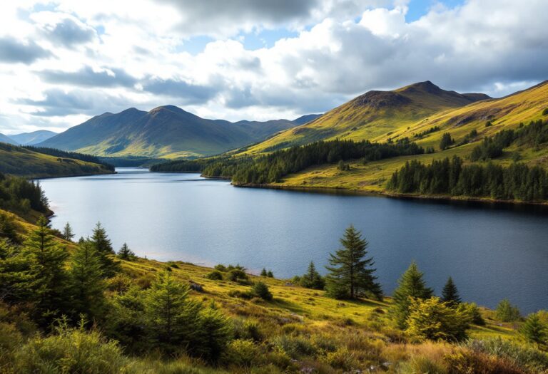 Vista panoramica de los escenarios de Harry Potter en Escocia