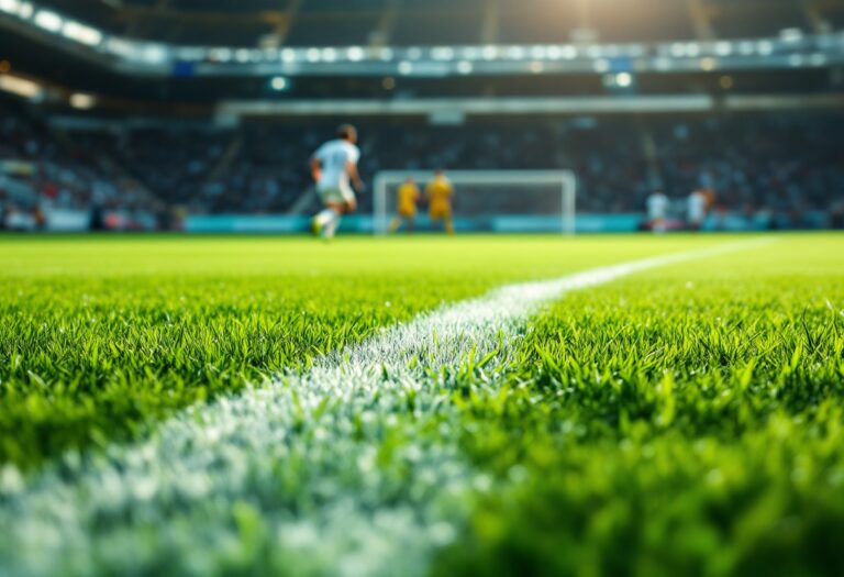 Giocatori di Spagna e Inghilterra in azione durante la partita