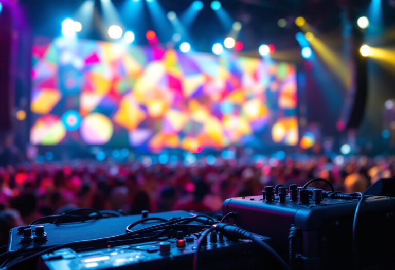 Fedez sul palco del Festival di Sanremo 2025