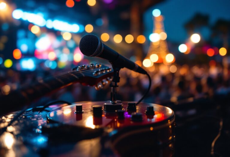 Artisti sul palco durante la terza notte del Festival de Sanremo 2023