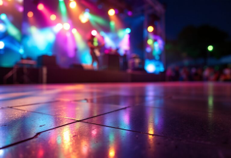 Immagine del Festival di Sanremo 2025 con artisti in gara