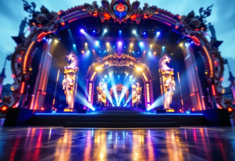 Immagine del Festival di San Remo 2025 con artisti sul palco
