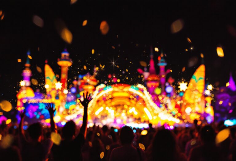 Immagine del Festival di Sanremo 2023 con artisti sul palco