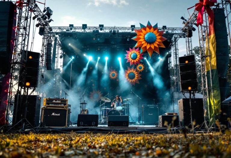 Immagine del Festival di Sanremo 2023 con artisti sul palco