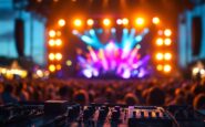 Immagine del Festival di Sanremo 2025 con artisti sul palco