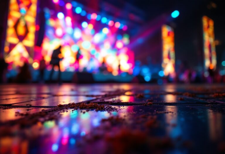 Artisti sul palco durante la seconda notte del Festival di Sanremo 2025