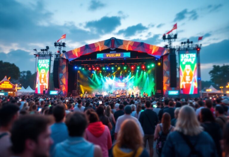 Artisti sul palco del Festival di Sanremo 2025