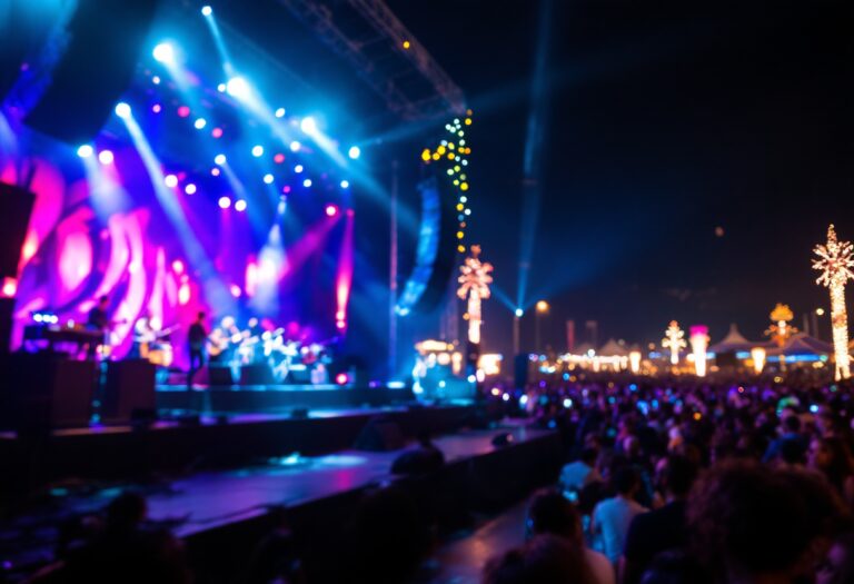 Immagine della prima notte del Festival di Sanremo 2025