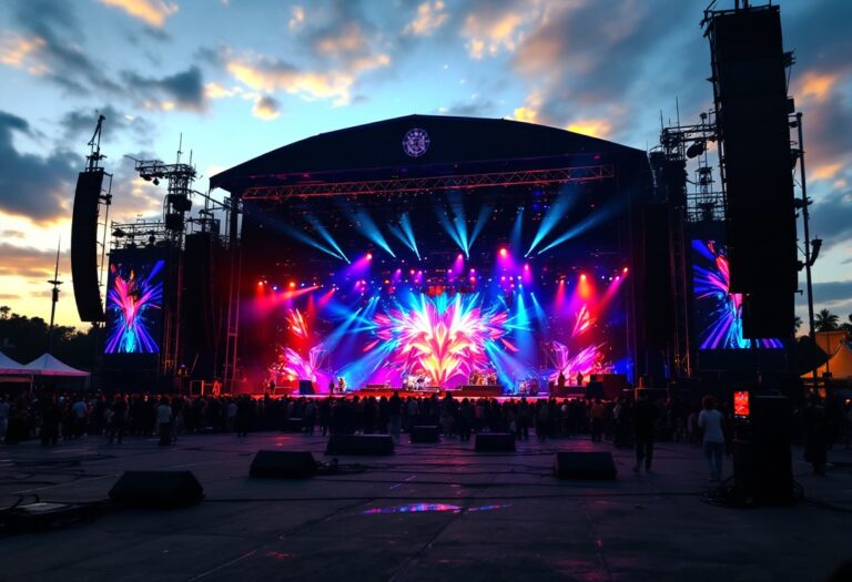 Immagine del Festival di Sanremo con artisti sul palco