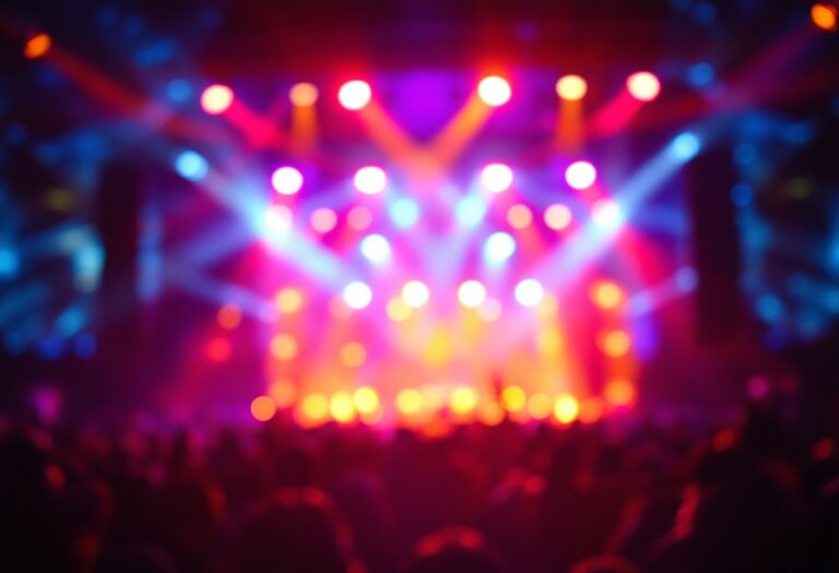 Immagine del Festival di Sanremo con artisti sul palco