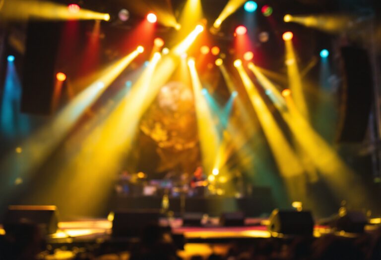 Immagine del Festival di Sanremo con artisti sul palco