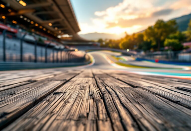 Circuit de Barcelona-Catalunya con moto e auto da corsa