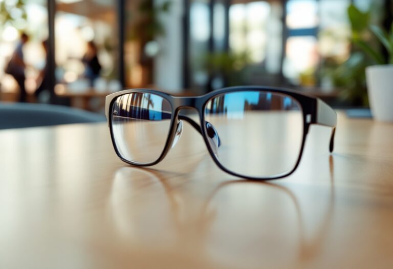 Gafas inteligentes diseñadas para personas con baja visión