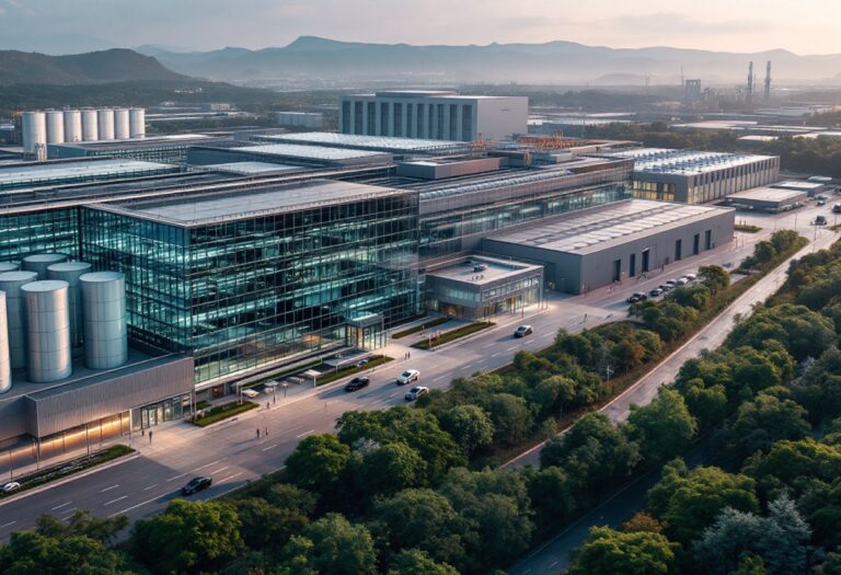 Immagine della gigafactoría di Sagunt in Spagna