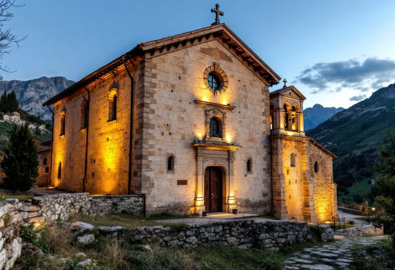 Vista della chiesa di Sant Climent a Pal, Andorra