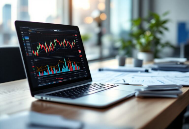 Immagine che illustra l'impatto dell'IA nel mercato finanziario
