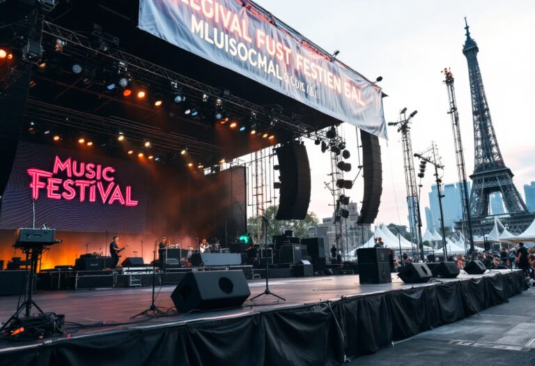 Irama, il famoso cantante italiano, in concerto