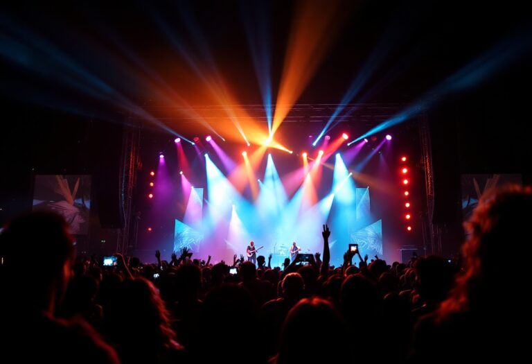 Los Kolors durante un concerto dal vivo in Italia
