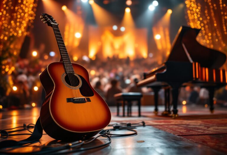 Lunita Kessisoglu in performance al Festival di Sanremo 2025