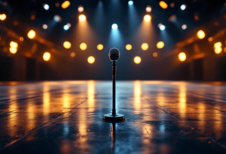Massimo Ranieri sul palco del Festival di Sanremo con un messaggio di pace