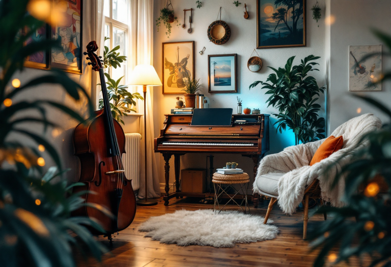 Immagine che rappresenta la musica come simbolo di pace