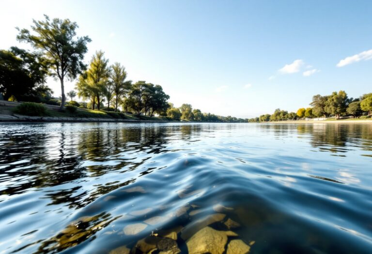 Immagine del narcotráfico nel fiume Guadalquivir